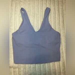 Athletic Tank Top - periwinkle